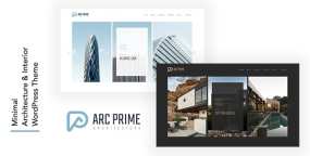 WordPress主题Arc Prime 1.0：建筑施工&室内设计装修WordPress主题