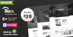 Diaco v2.1 | 建筑施工与室内设计网站WordPress主题