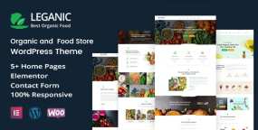 Leganic绿色天然有机食品销售WooCommerce主题1.7.1