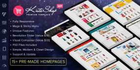 KuteShop(v4.2.8)多商户跨境电商购物系统WooCommerce主题