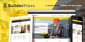 WordPress主题BuilderPress v1.2.4：建筑开发&室内设计WordPress主题