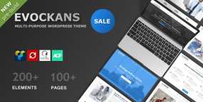Evockans WordPress主题_多功能多用途企业建站模板