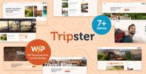Tripster个人生活和旅游博客网站WordPress主题