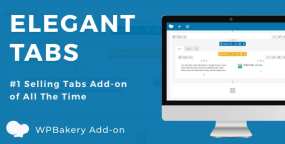 Elegant Tabs汉化版选项卡页面编辑元素WPBakery组件V3.6.7