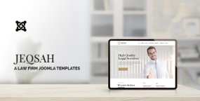 Joomla主题Jeqsah 1.0：法律顾问和律师事务所Joomla模板