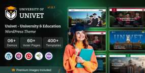 Univet破解版_高校大学网站建站WordPress主题