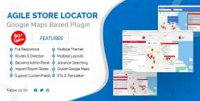 Agile Store Locator汉化版_WordPress地图门店定位插件