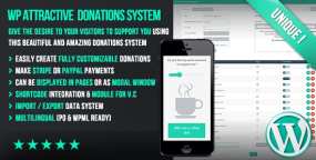 Stripe & Paypal捐赠WordPress插件Attractive Donations v1.18