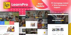 WordPress主题LearnPro 1.0 Nulled：在线课程网课网校系统WP教育主题