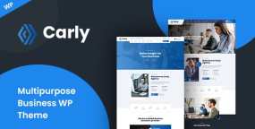 WordPress主题Carly v1.0 Nulled：响应式多用途商务网站WP主题