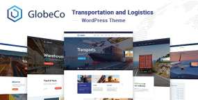 GlobeCo WordPress主题_运输与物流企业网站模板