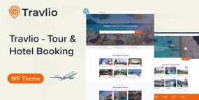 WordPress主题Travlio破解版V1.0.4 旅游预约预订网站模板