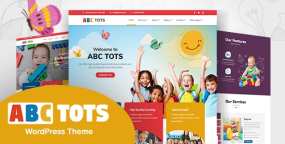WordPress主题Abc Tots v1.6.5：幼儿园学前班托儿所网站WP主题