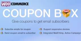 WooCommerce Coupon Box汉化版(V2.1.5)邮件订阅赠送优惠券
