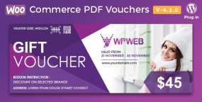 WooCommerce PDF Vouchers(v5.2.2)代金券礼券和门票插件