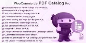 WooCommerce PDF Catalog Pro破解版V2.3.1 产品PDF目录插件