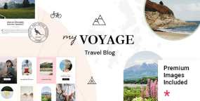 WordPress主题MyVoyage v1.0 响应式旅游博客网站WP主题