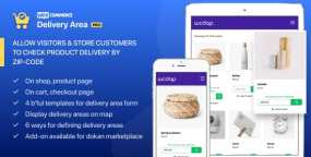 配送区域管理插件WooCommerce Delivery Area Pro 2.2.4 Nulled
