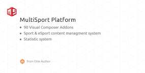 MultiSport体育赛事&电竞锦标赛管理WordPress插件V4.1.19