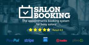 Salon Booking Pro(v10.30.9)WordPress美发沙龙预约插件