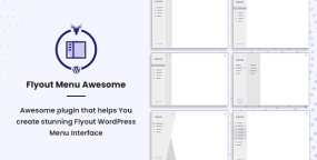 Vertical Slide Menu v1.0.1：飞出式垂直菜单WordPress插件