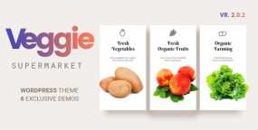 Veggie v2.0.9 蔬菜水果有机食品WordPress主题