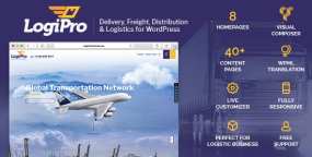 WordPress主题LogiPro航运和快递物流企业网站模板V4.2