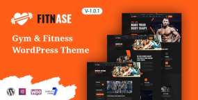 Fitnase汉化版(v1.1.3)身房和健身运动会所WordPress主题