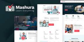 WordPress主题Mashura 1.0.2 在线教育和在线课程WP主题