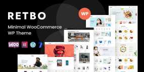 Retbo(v2.0.1)现代极简网上购物商城WooCommerce主题