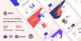 WordPress主题SaaSly v1.0.1  初创公司、软件和SaaS项目推介WP主题