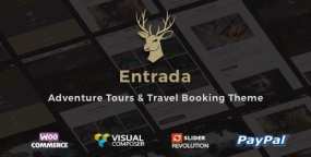 Entrada旅游预订和旅行社网站WordPress主题