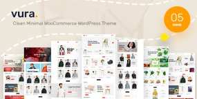 WordPress主题Vura 1.0.1 极简外贸服饰箱包WooCommerce主题