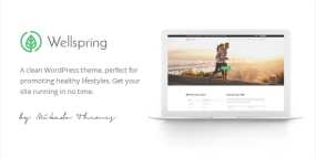 WordPress主题Wellspring v2.5  瑜伽冥想健康生活方式WP主题