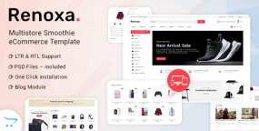 OpenCart主题Renoxa 1.1 响应式多用途电子商务Opencart 3主题