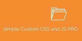 Simple Custom CSS and JS PRO自定义CSS和JS代码WordPress插件