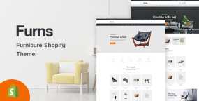 Shopify主题Furns 1.1 家具时装外贸商店Shopify主题