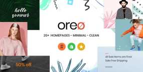 Shopify主题Oreo 1.1  极简外贸时装购物网站Shopify主题
