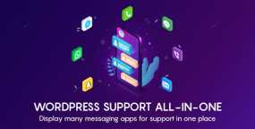 多合一联系按钮WordPress插件Support All-In-One 2.3 Nulled
