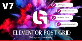 Post Grid Builder文章网格构建器Elementor组件V7.6.4