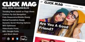 WordPress主题Click Mag v3.7.1 流行新闻杂志/博客模板