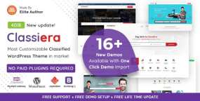 Classiera破解版_WordPress门店分类目录网站主题