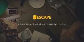 Escape(v2.3.1)现实生活密室逃脱游戏公司WordPress主题