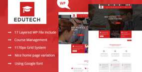 WordPress主题Edutech 2.0.1 大学院校教育官网WP主题