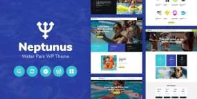 Neptunus水上乐园和游乐园网站WordPress主题