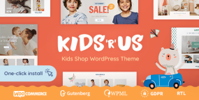 KIDS R US v1.2.3_儿童玩具童装跨境电商WooCommerce主题