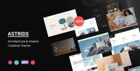 Astrids(v3.0.1)室内设计和建筑设计企业网站WordPress主题