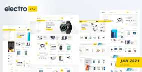 Shopify主题Electro 8.0 数码3C电子产品商城Shopify模板