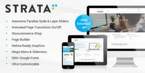 WordPress主题Strata 3.4 响应式多用途企业建站WP主题