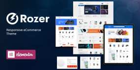 Rozer数码产品购物商城WooCommerce主题